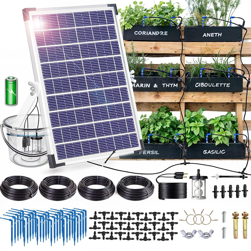 Outdoor Power And Plant - Universal Solar Powered Automatic Watering Drip
