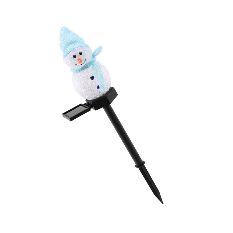 Outdoor Solar Power Xmas Lights - AT29-Snowman Solar Lights Christmas Solar Powered