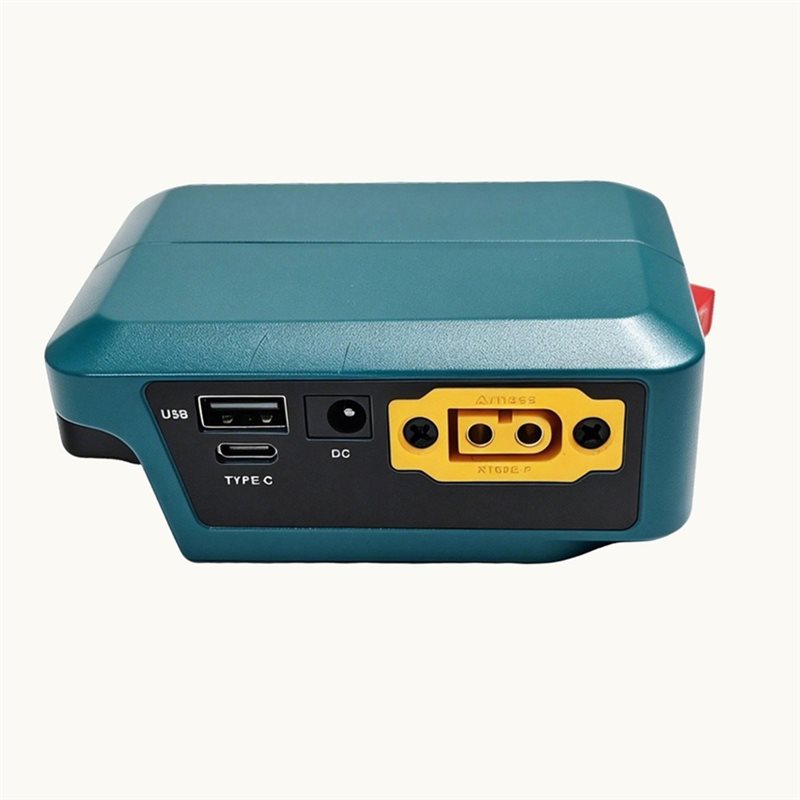 Outdoor Power Double Adapter - Double Port Fast Charging For 18V