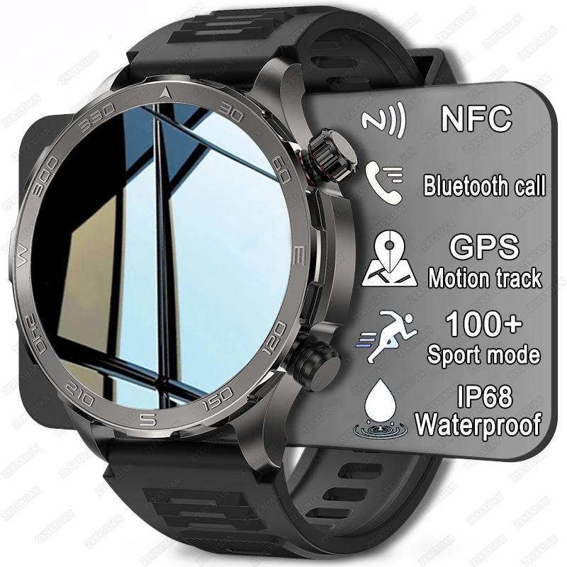 Outdoor Power Hours - New GPS Track Smart Watch Men