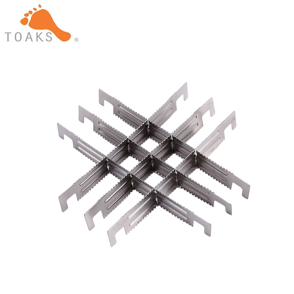Outdoor Power Heater - 2/4/6pcs TOAKS Outdoor Titanium Wood Stove