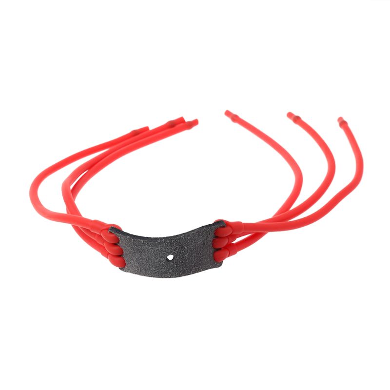 Outdoor Power Group - Slingshot Band Group Leather Pocket Rubber