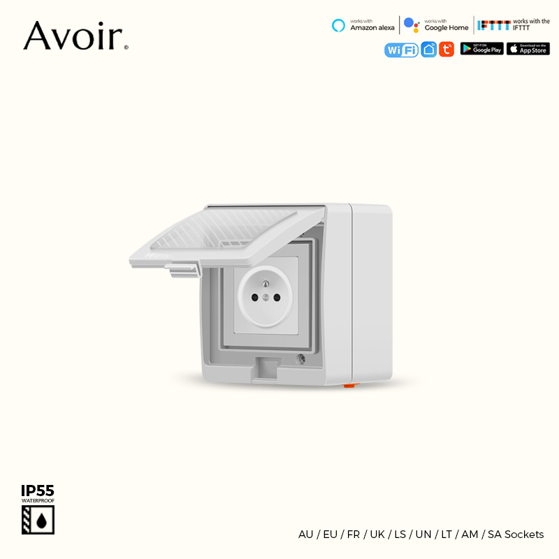 Outdoor Power Equipment Brands - Avoir Tuya Smart Waterproof Wifi Socket