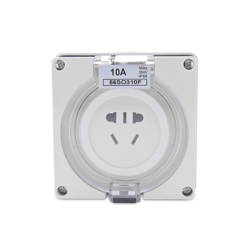 Outdoor Kitchen Power Outlet - Outdoor Waterproof Power Socket, 10A 5-Port