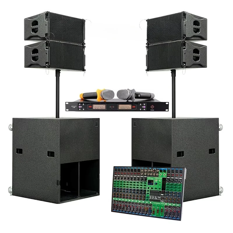 Outdoor Power Group - Hanging Stage Power Line Array Speakers