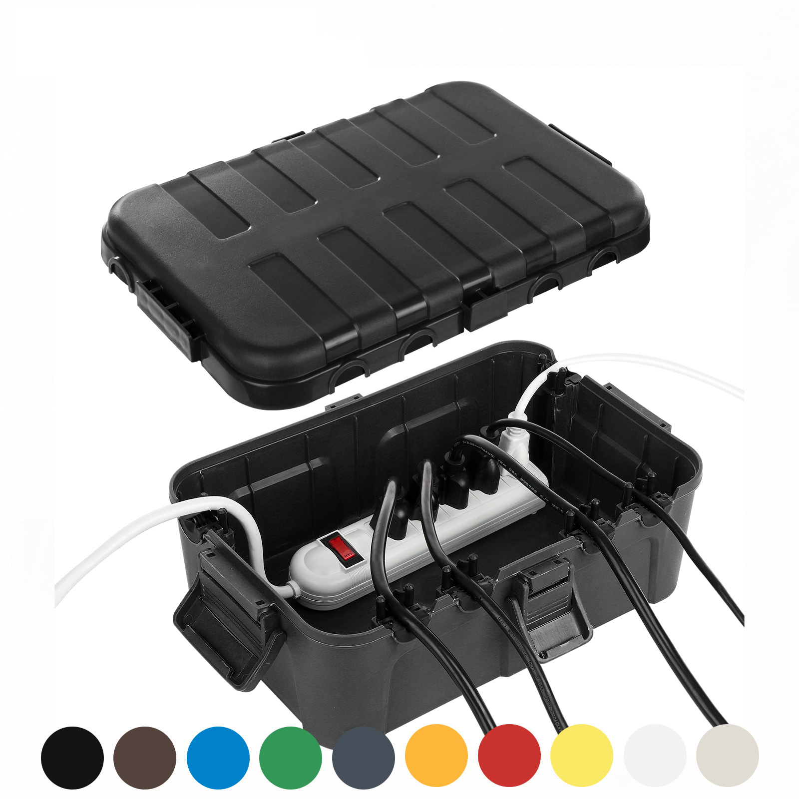 Outdoor Power Outlet Cover - Extra Large Outdoor Electrical Box,Waterproof Extension