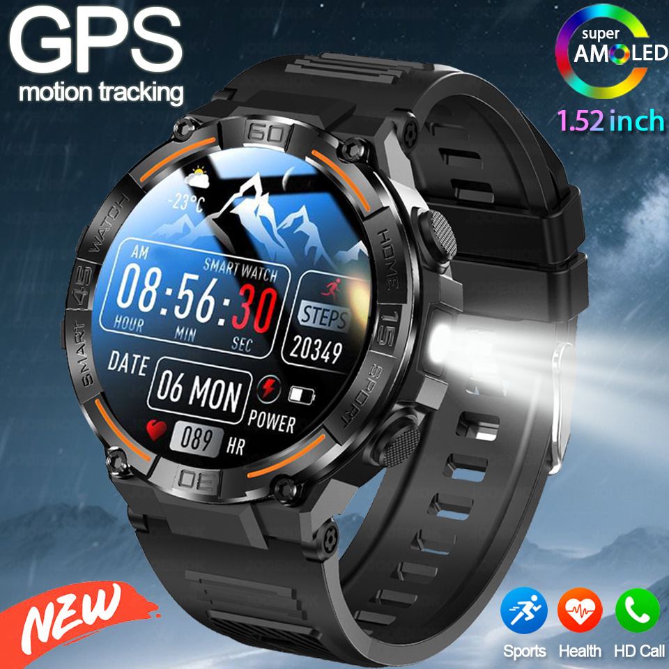Outdoor Power Hours - 2026 New Military Outdoor Smart Watch