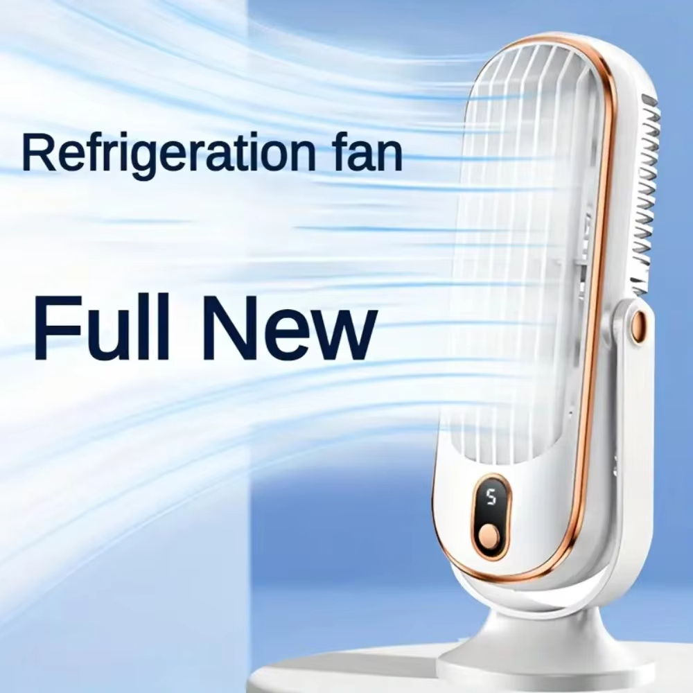 Outdoor Power Pedestal - Desktop Portable Small Fan With High