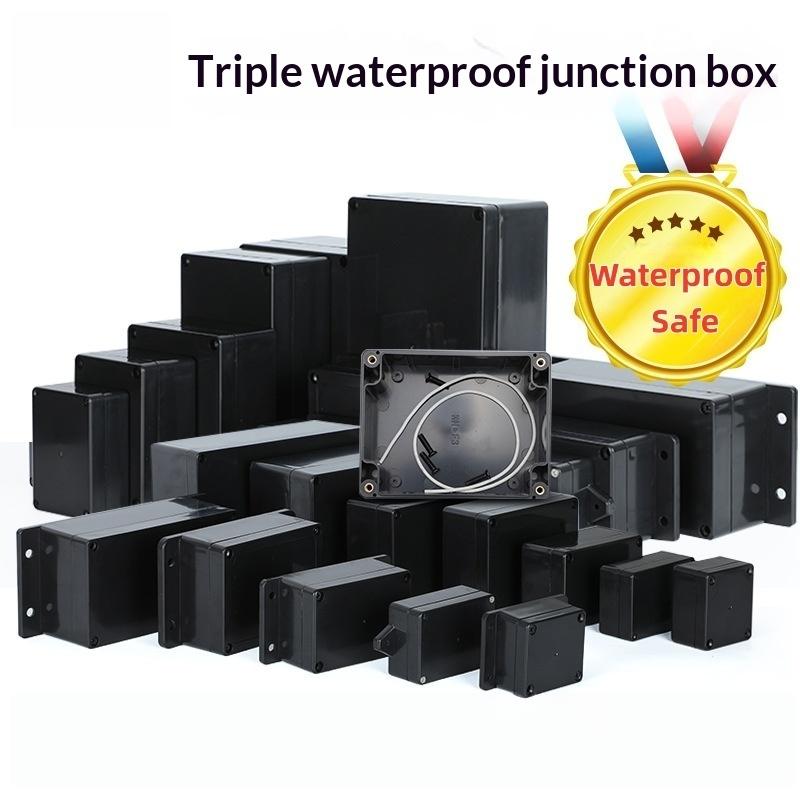 New 1/3Pcs Plastic Electronic  - Outdoor Power Junction Box recension och pris