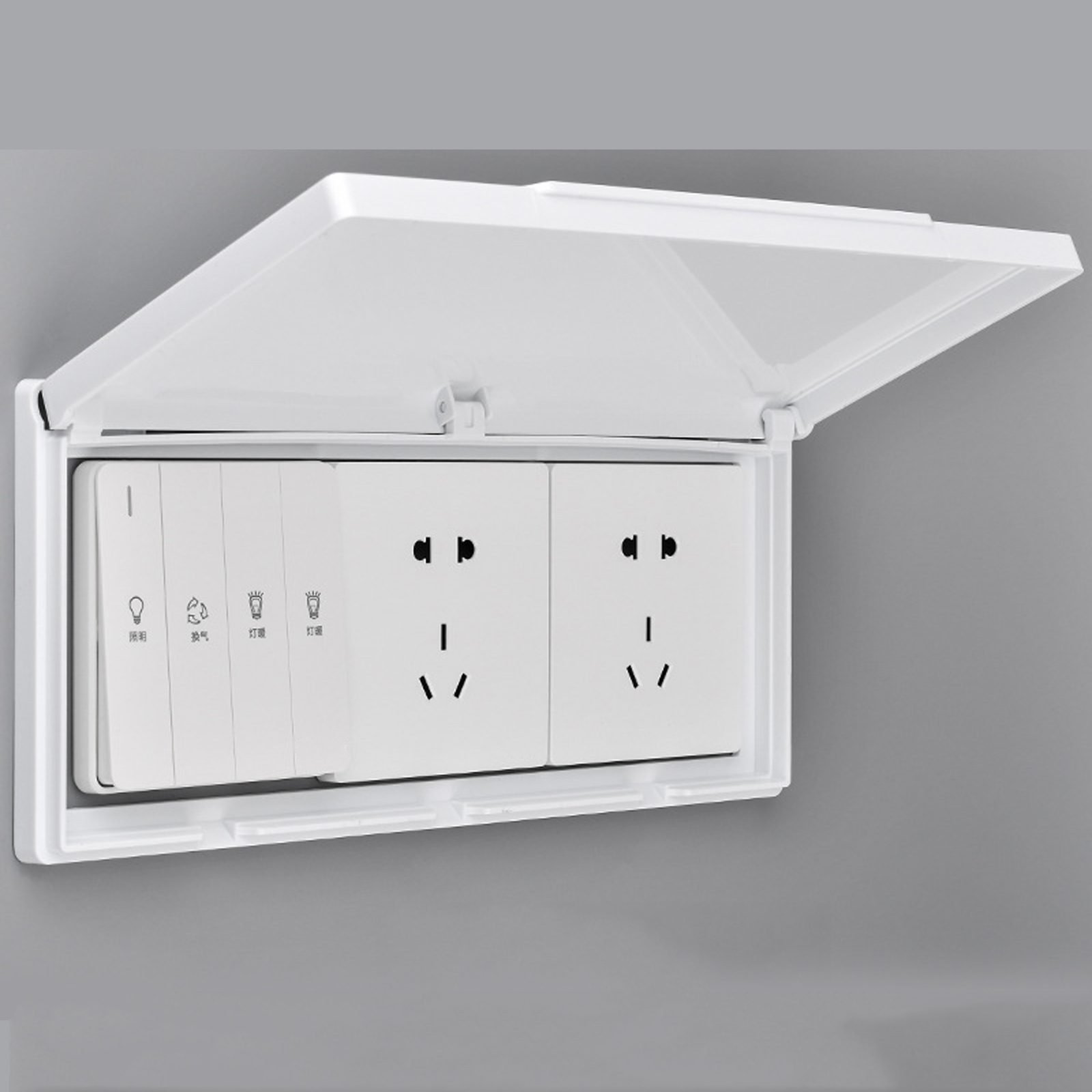 3 Gang Waterproof Outlet Cover - Outdoor Power Outlet Cover recension och pris