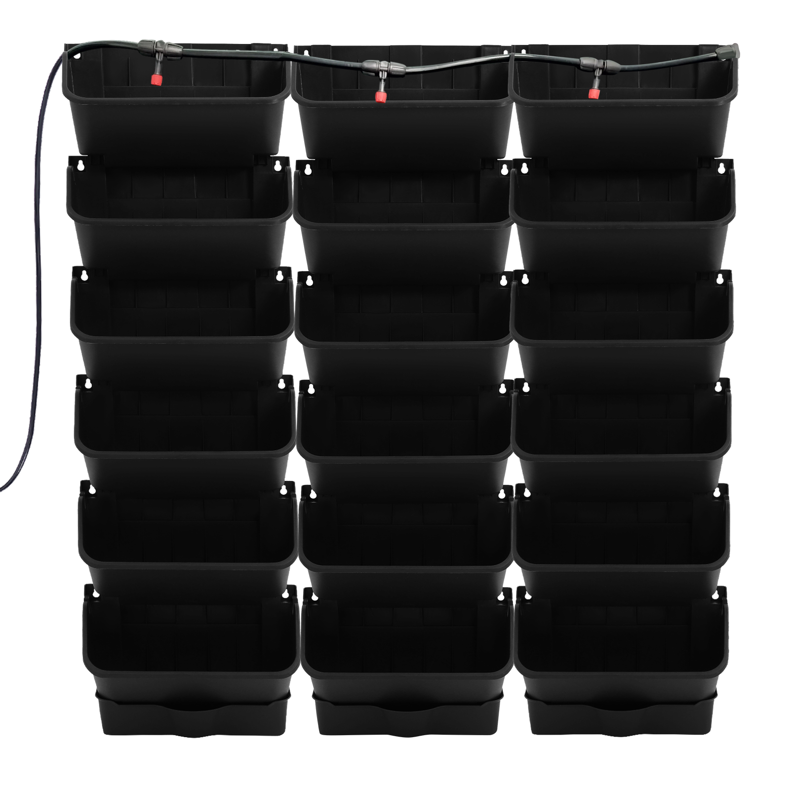18 Pots Vertical Wall Planter  - Outdoor Power And Plant recension och pris