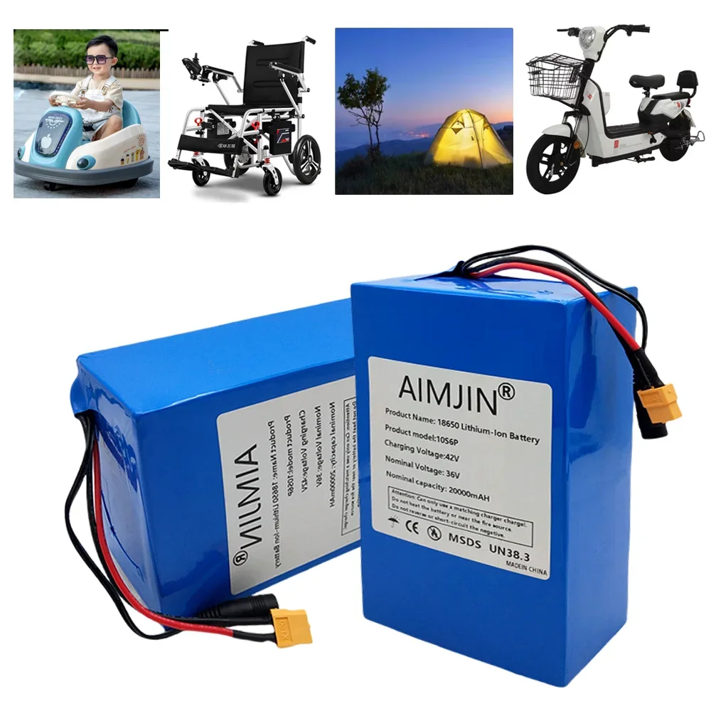 36V 20000mAh 10S6P Li-ion batt - Outdoor Power Wheelchair recension och pris