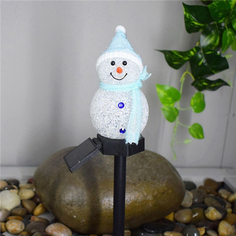 N84R 4X Snowman Solar Lights C - Outdoor Solar Power Xmas Lights recension och pris