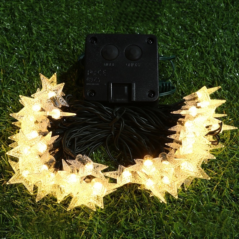 Solar Powered Star String Ligh - Outdoor Solar Power Xmas Lights recension och pris