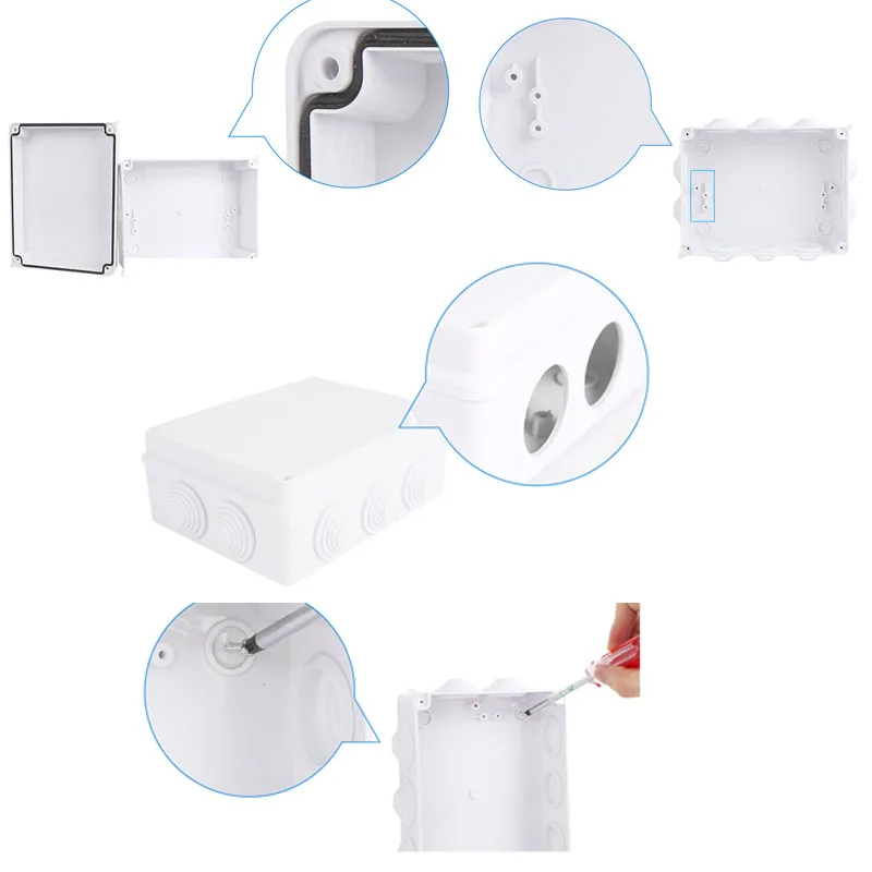 Outdoor waterproof power box A - Outdoor Power Junction Box recension och pris