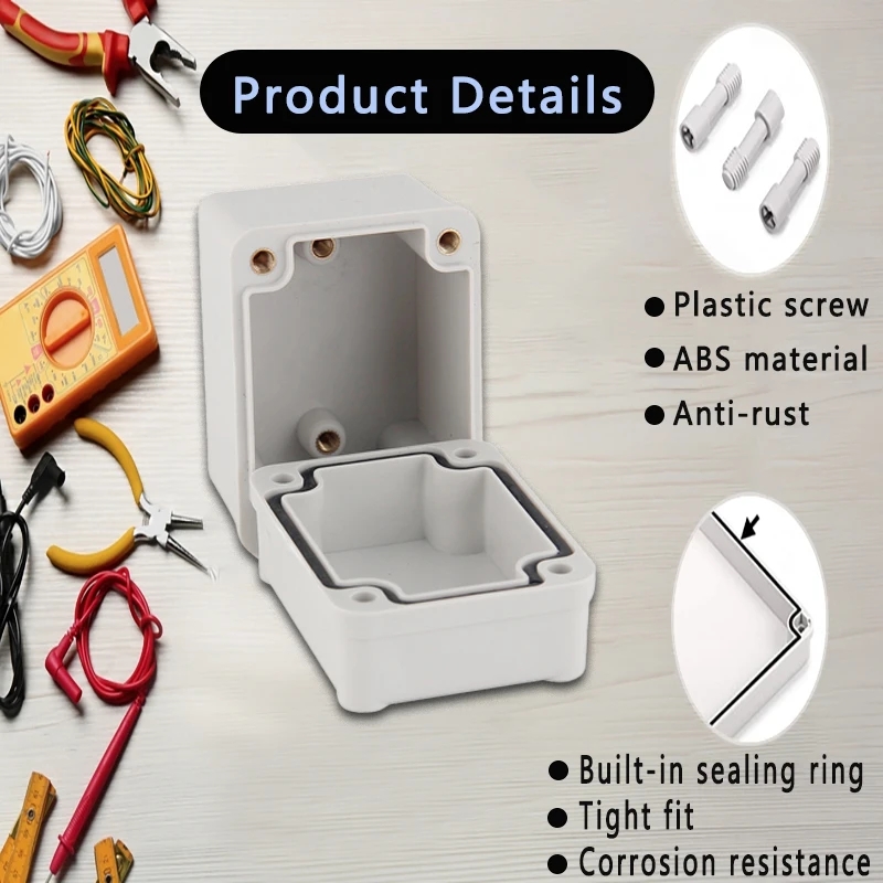 Outdoor IP66 Waterproof ABS Pl - Outdoor Power Junction Box recension och pris