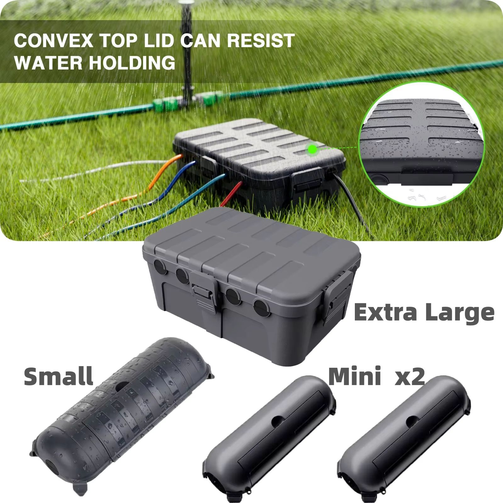 Large Weatherproof Outdoor Ele - Outdoor Power Outlet Cover recension och pris