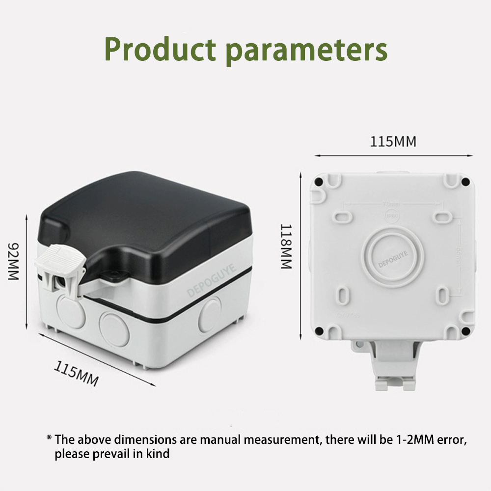 IP66 Waterproof Socket Univers - Outdoor Kitchen Power Outlet recension och pris