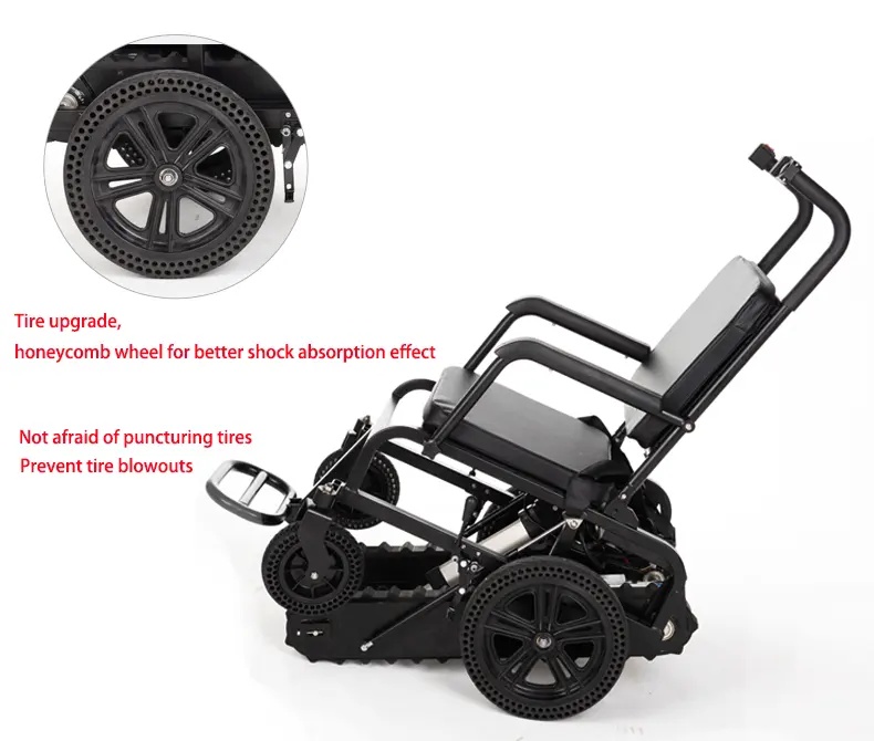 Foldable Outdoor Electric Stai - Outdoor Power Wheelchair recension och pris