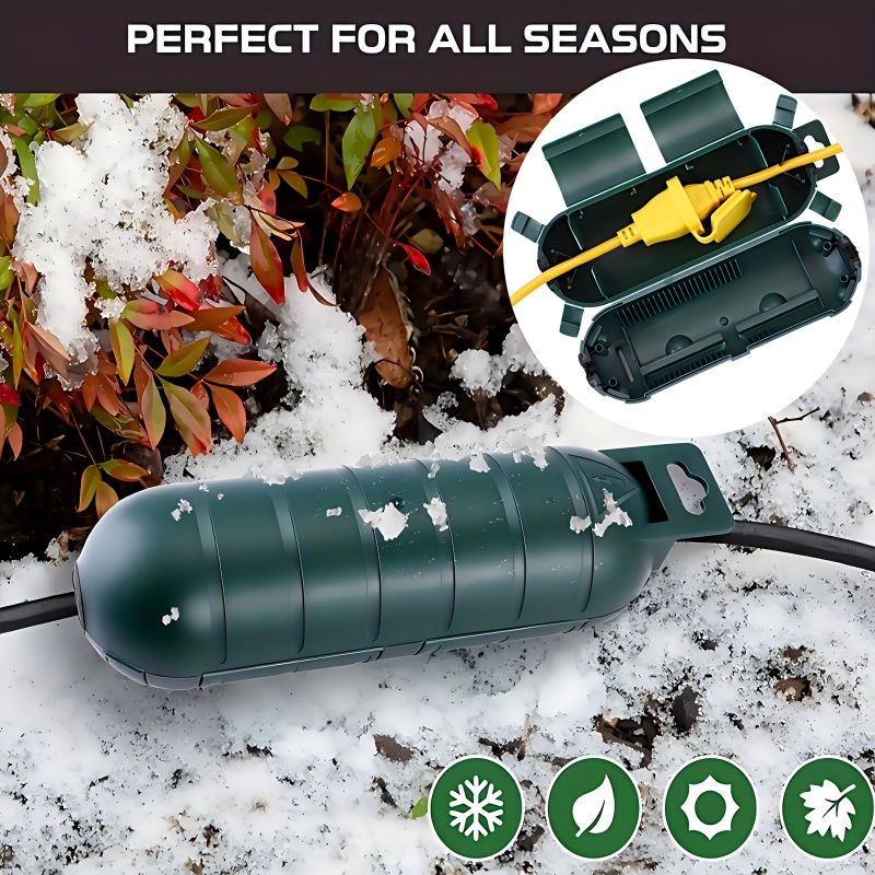 1 Durable PVC Outdoor Extensio - Outdoor Power Outlet Cover recension och pris