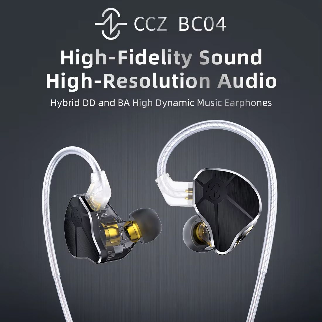CCZ BC04 1DD+1BA Hybrid IEM He - Outdoor Power Outlet Cover recension och pris