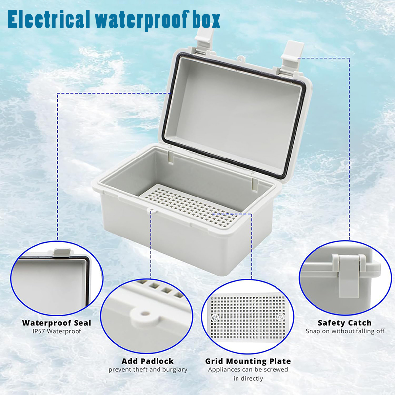 IP66 Waterproof Power Electric - Outdoor Power Junction Box recension och pris