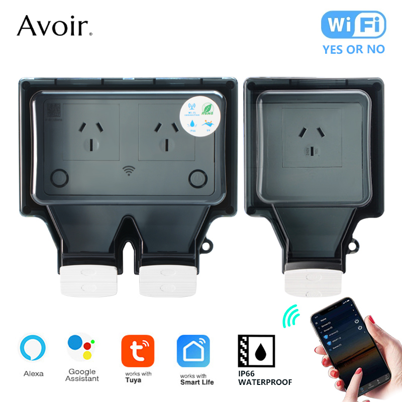 Avoir Tuya Wifi Socket IP66 Ou - Outdoor Kitchen Power Outlet recension och pris