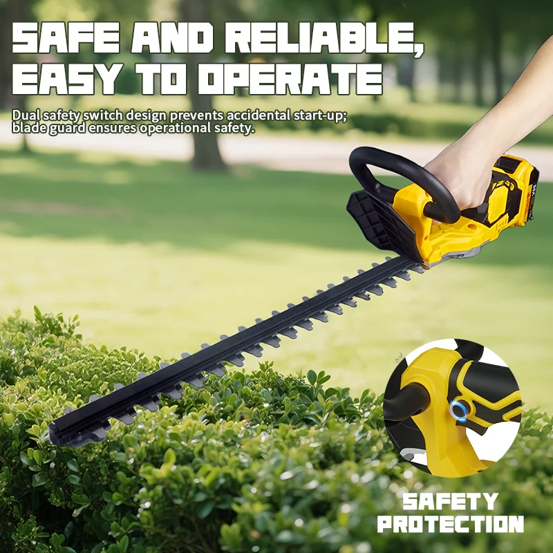VIVSSO Cordless Electric Hedge - Hedge Trimmer Cordless recension och pris