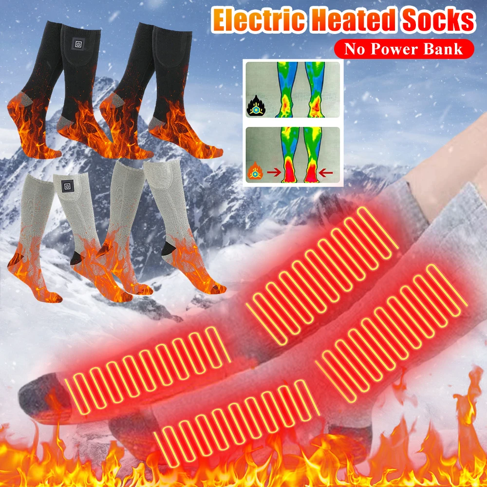 Electric Heated Socks Men Wome - Outdoor Power Pedestal recension och pris