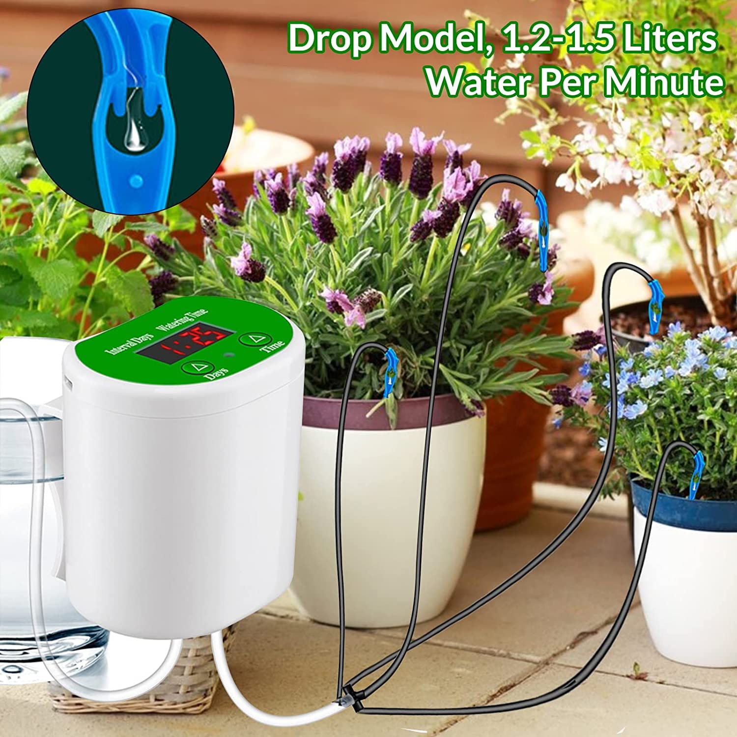 Outdoor Garden Plant Watering  - Outdoor Power And Plant recension och pris