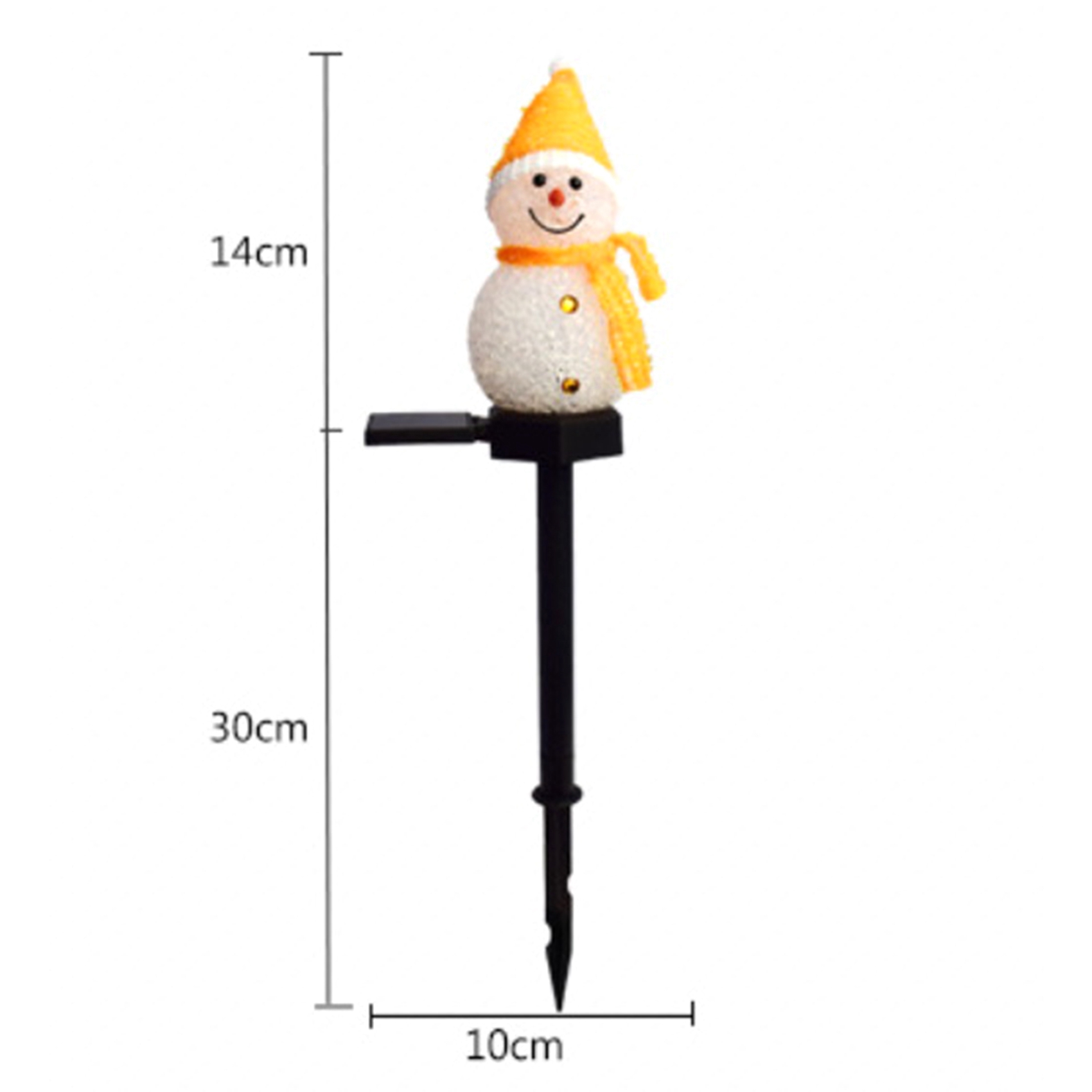 ABAH-Snowman Solar Lights Chri - Outdoor Solar Power Xmas Lights recension och pris