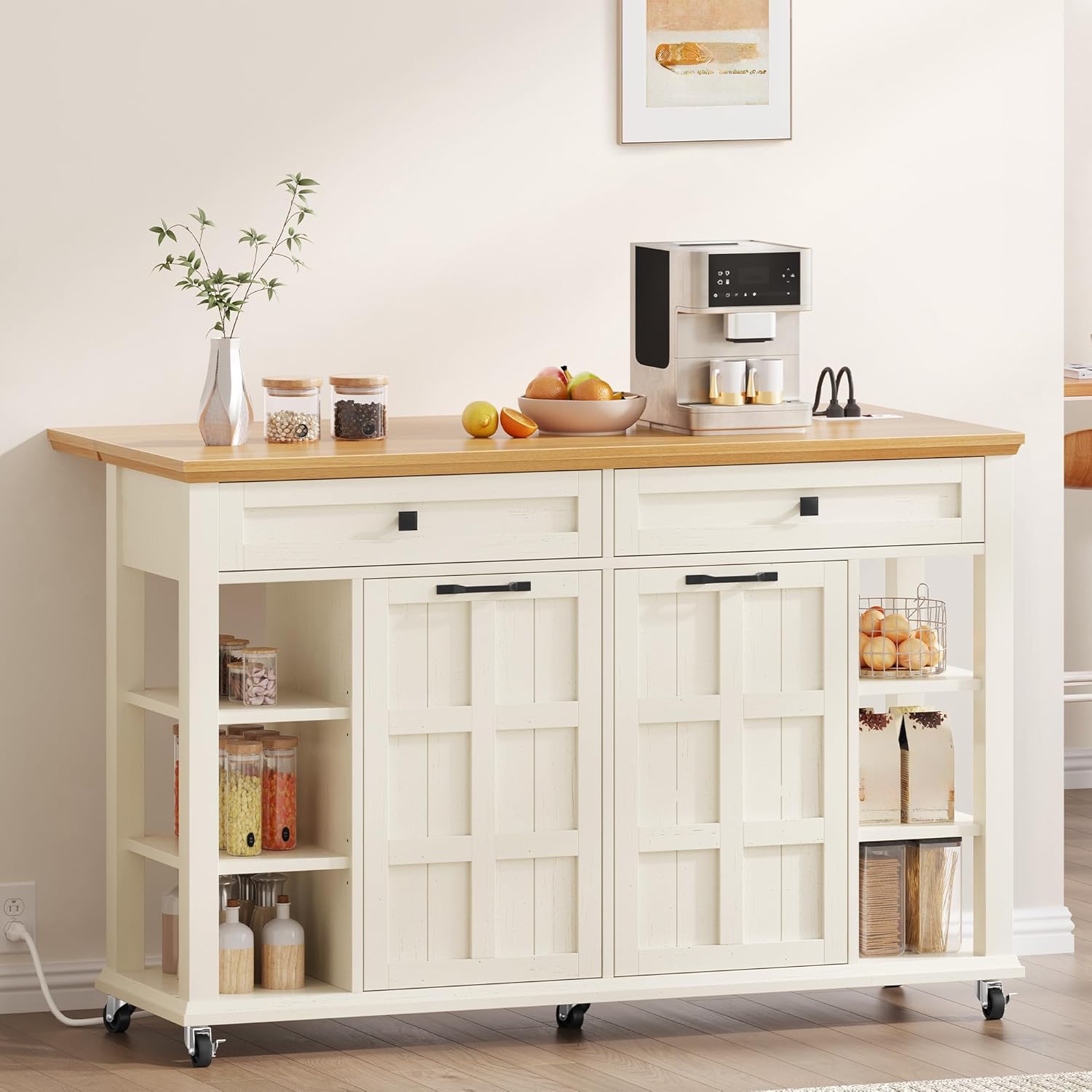 51in Rolling Kitchen Island Dr - Outdoor Kitchen Power Outlet recension och pris
