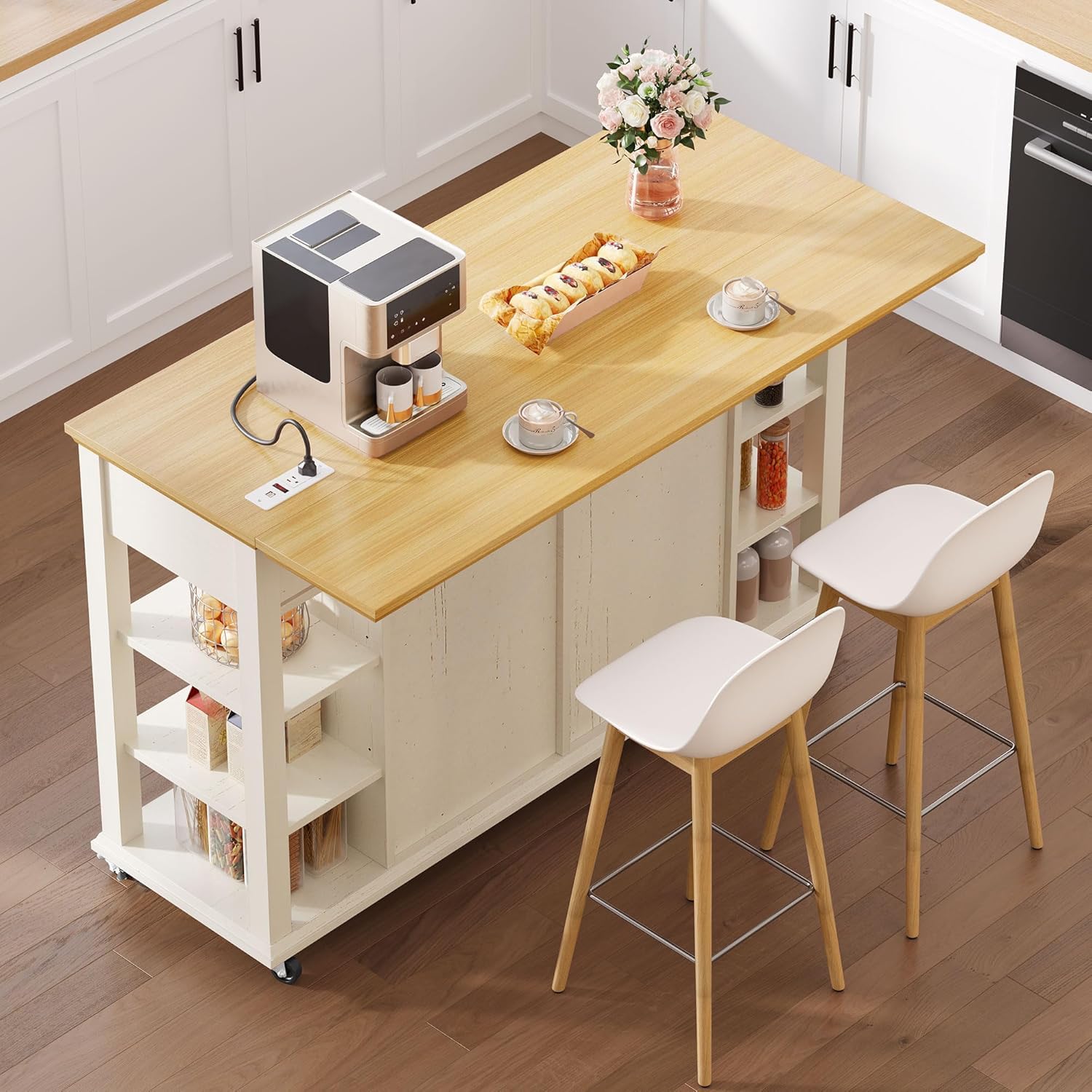 51in Rolling Kitchen Island Dr - Outdoor Kitchen Power Outlet recension och pris