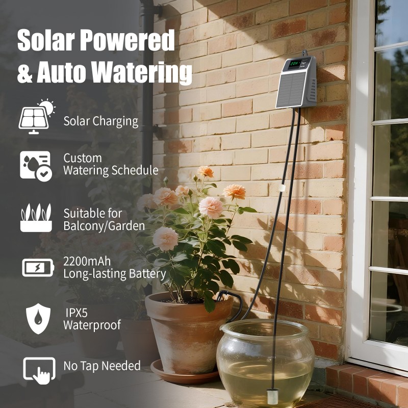A03F-Solar Powered Automatic D - Outdoor Power And Plant recension och pris
