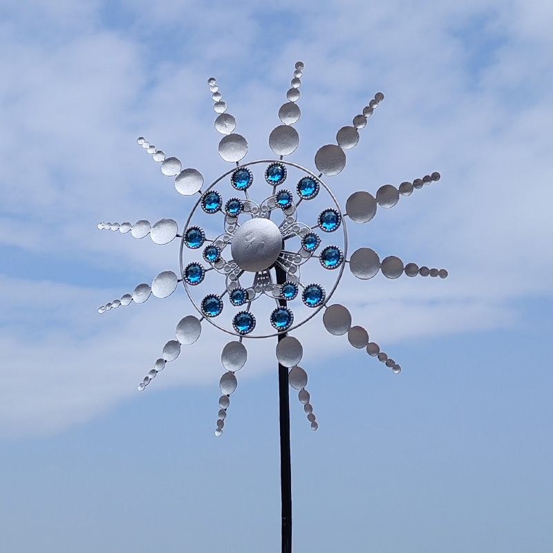 Sunflower Iron Windmill Spinne - Outdoor Power And Plant recension och pris