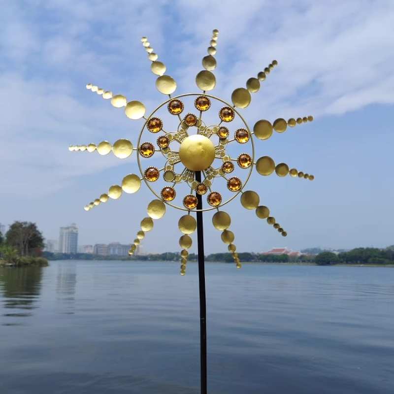 Sunflower Iron Windmill Spinne - Outdoor Power And Plant recension och pris