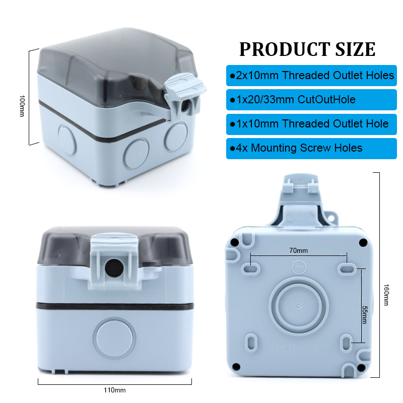Outdoor Power Outlet Box Water - Outdoor Power Outlet Cover recension och pris