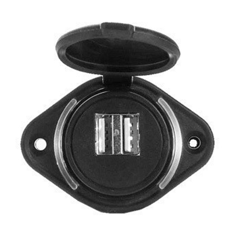  Heavy Duty 12 24V Double USB  - Outdoor Power Double Adapter recension och pris