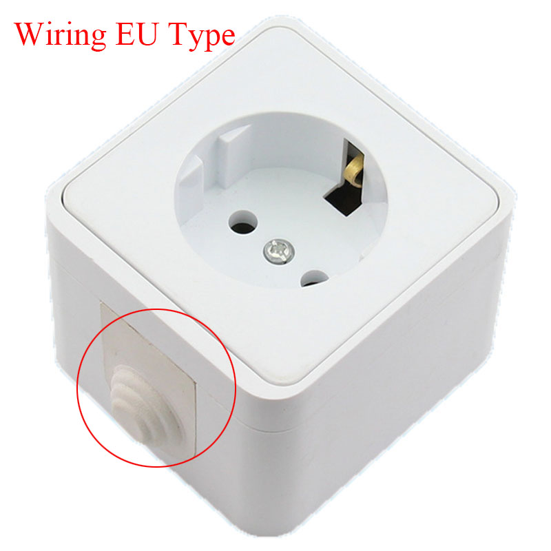 White Germany 10A 16A Waterpro - Outdoor Kitchen Power Outlet recension och pris