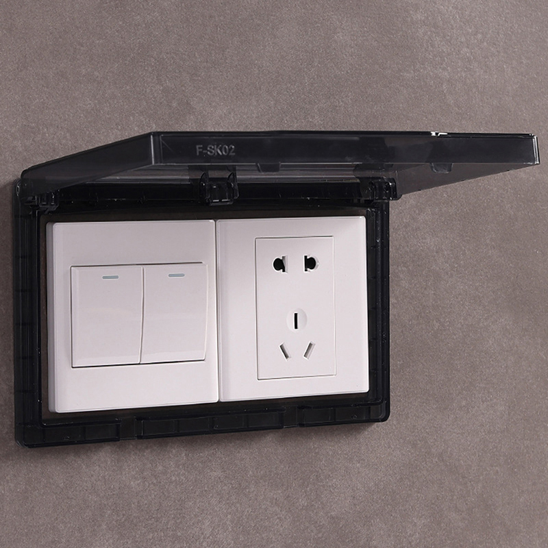 86 Type 2-Gang Weatherproof Ou - Outdoor Power Outlet Cover recension och pris