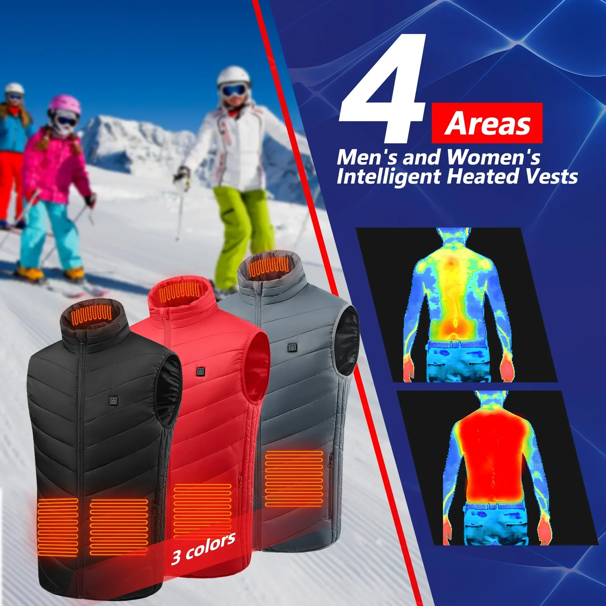 21 Heated Vest Electric Heated - Outdoor Power Pedestal recension och pris