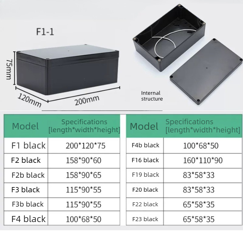 Triple Waterproof Junction Box - Outdoor Power Junction Box recension och pris