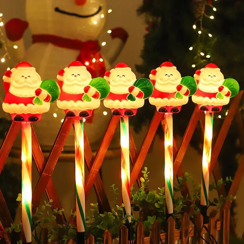 Christmas Solar Powered Santa  - Outdoor Solar Power Xmas Lights recension och pris