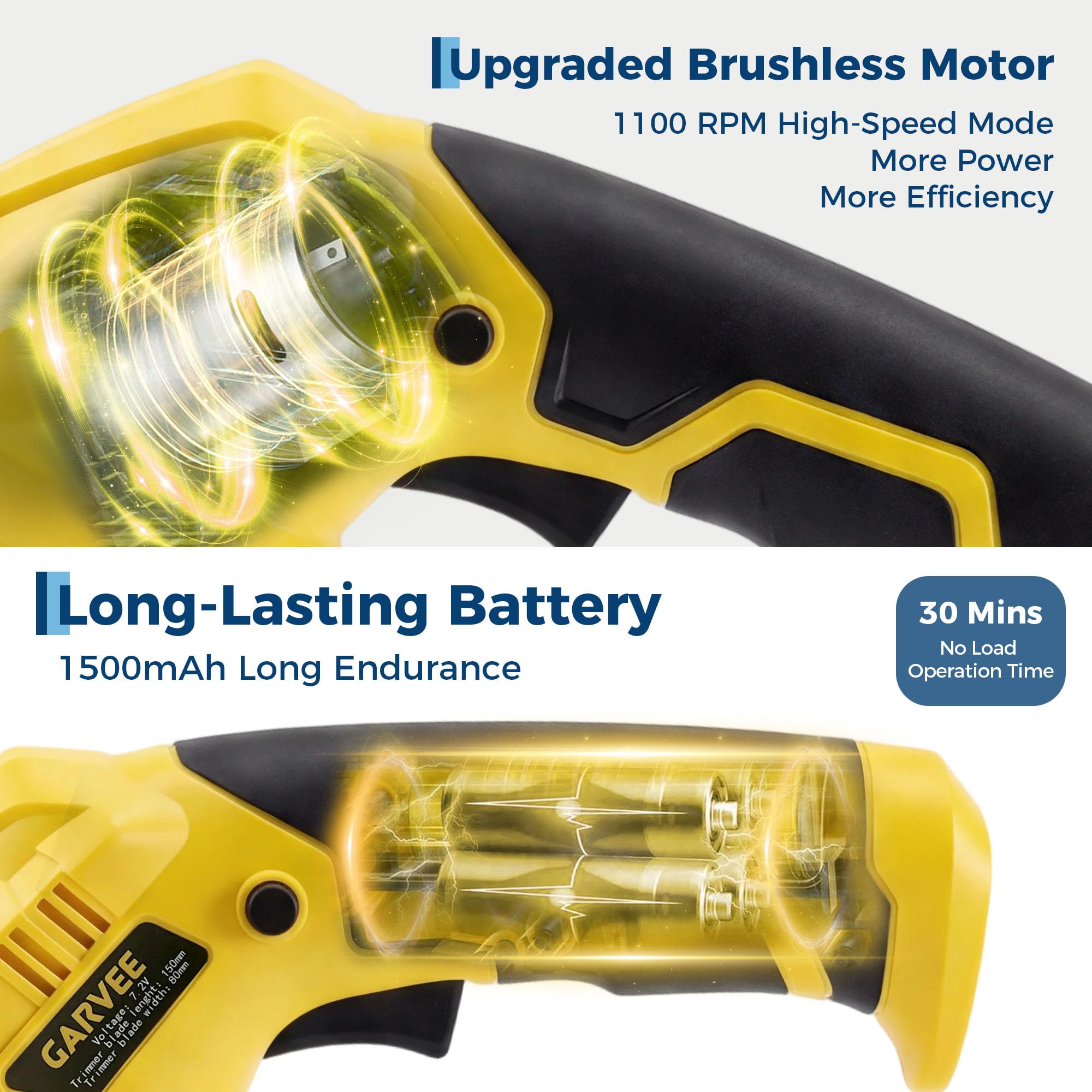 2-in-1 Cordless Grass Shear He - Hedge Trimmer Cordless recension och pris