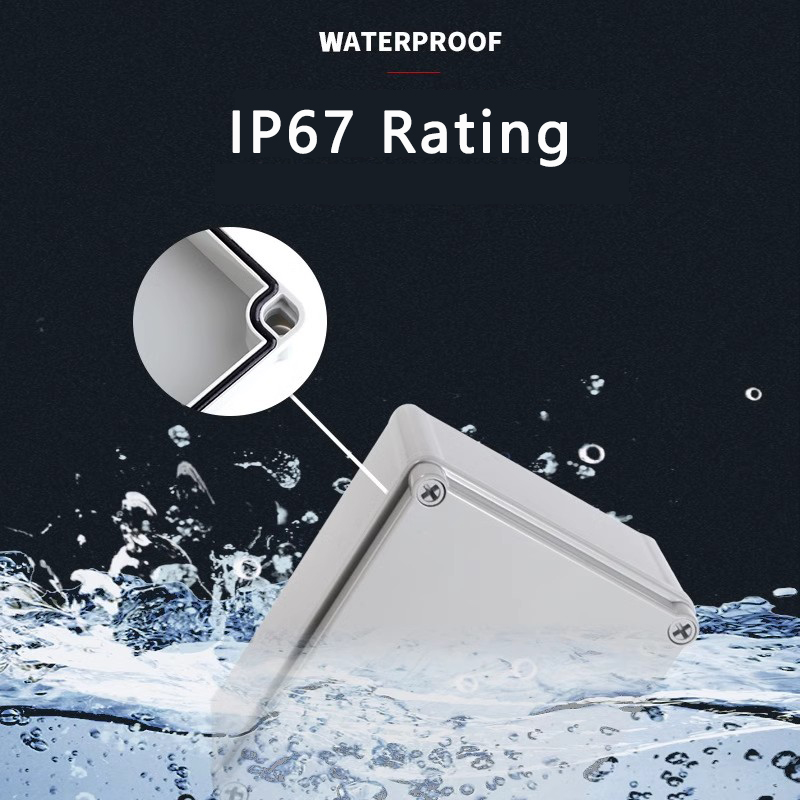 IP67 Gray/Transparent Cover Ou - Outdoor Power Outlet Cover recension och pris
