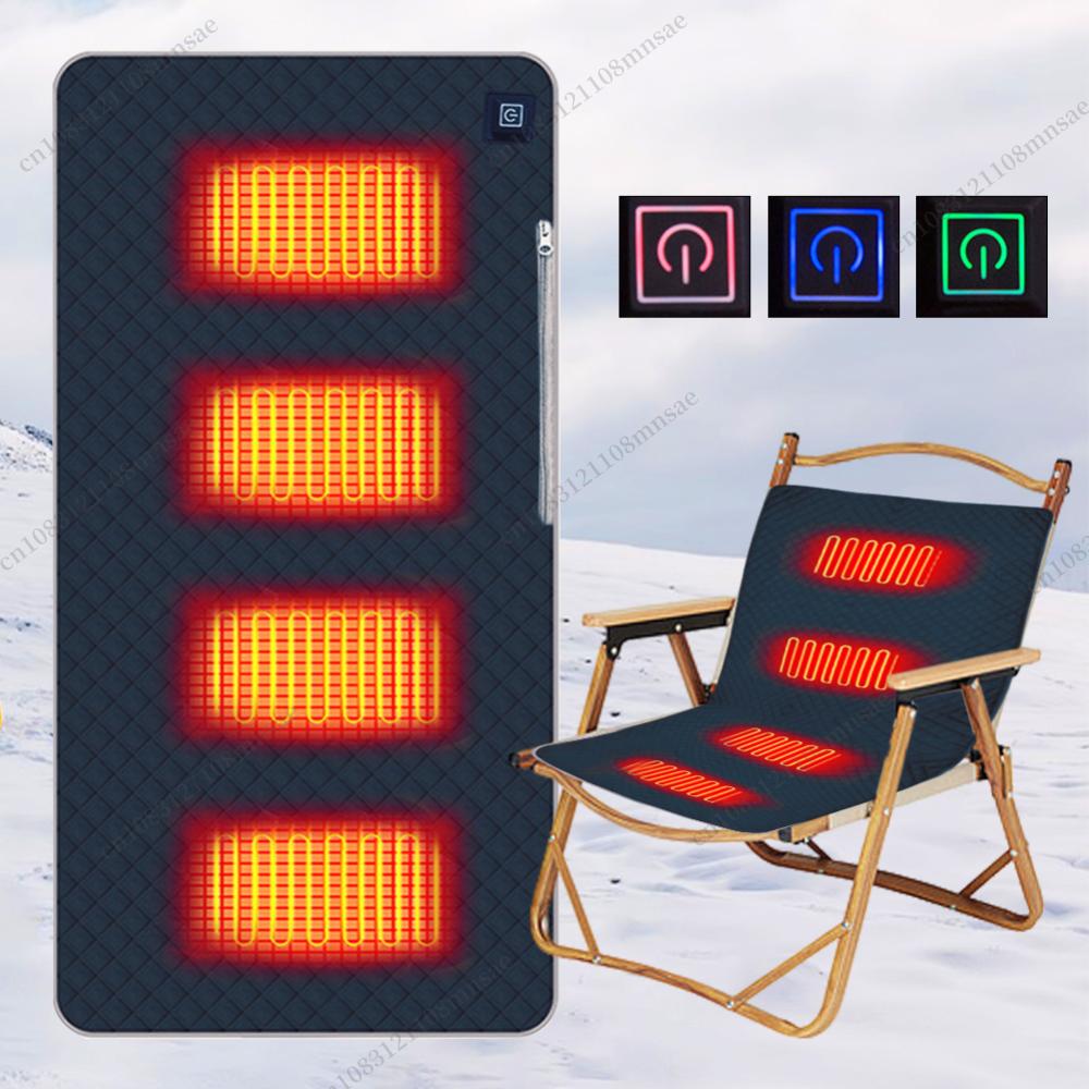 4 Heated Areas Camping Chair H - Outdoor Power Pedestal recension och pris