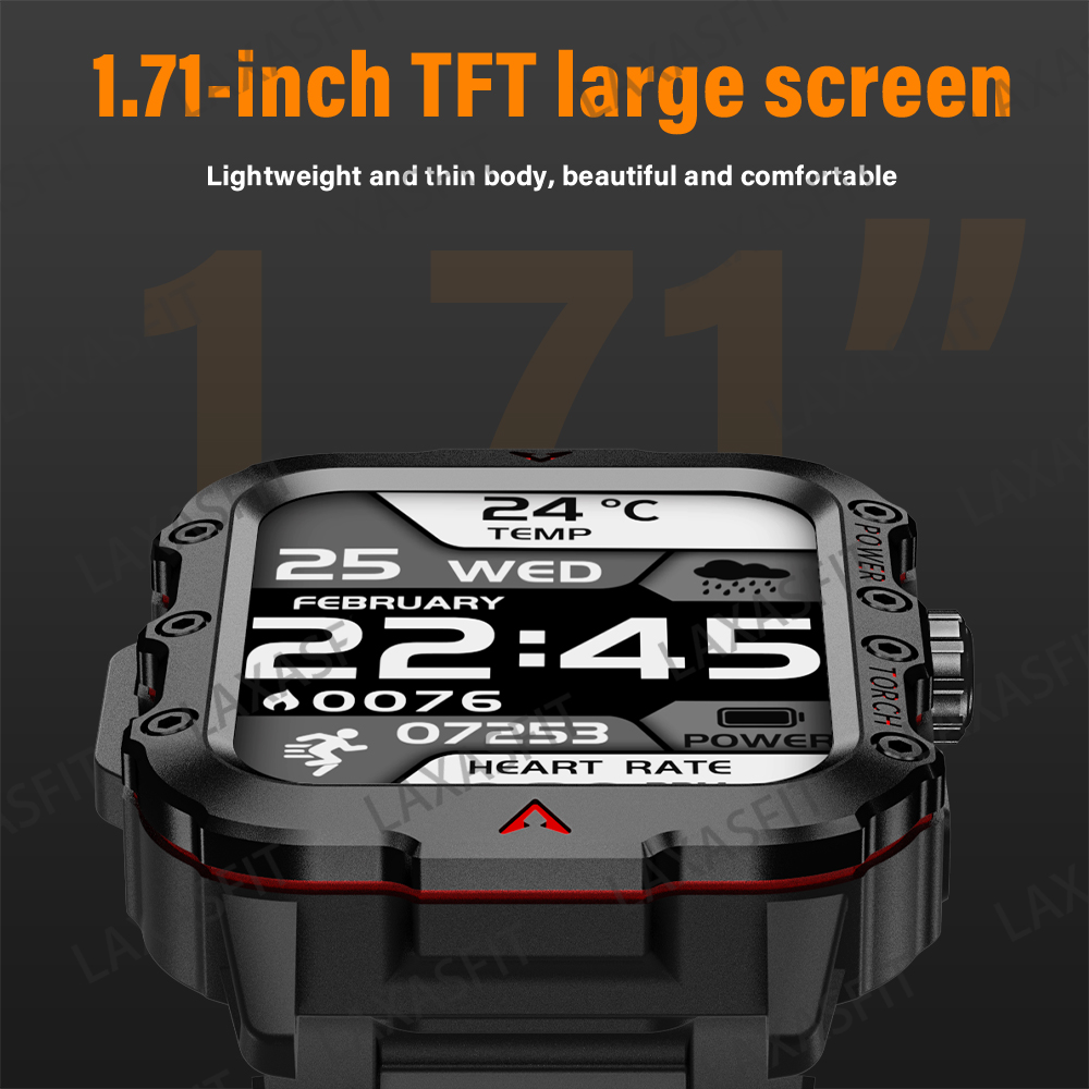 LAXASFIT New Smart Watch Bluet - Outdoor Power Hours recension och pris