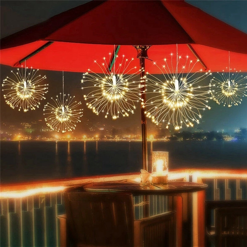 120Led 200 Led Solar Lamp Star - Outdoor Solar Power Xmas Lights recension och pris