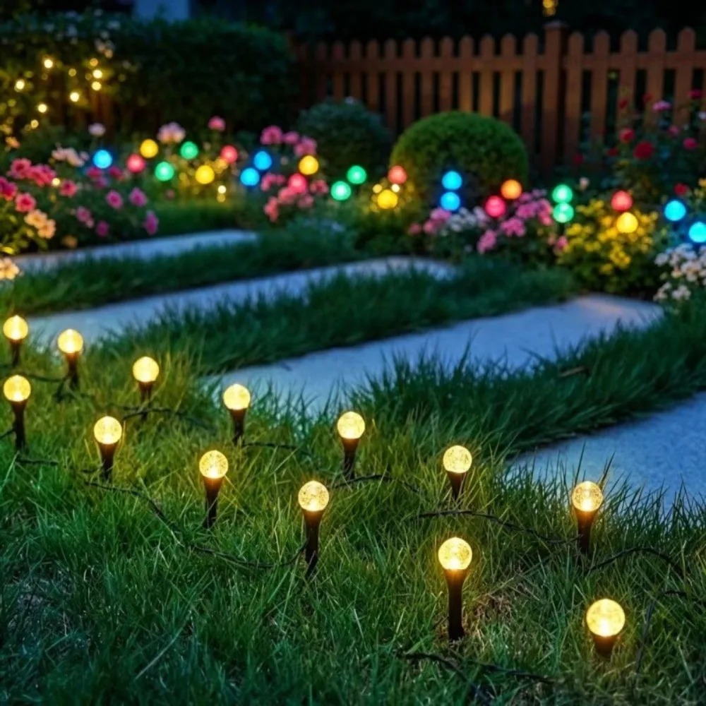 Solar Powered 5M 20LED Outdoor - Outdoor Solar Power Xmas Lights recension och pris